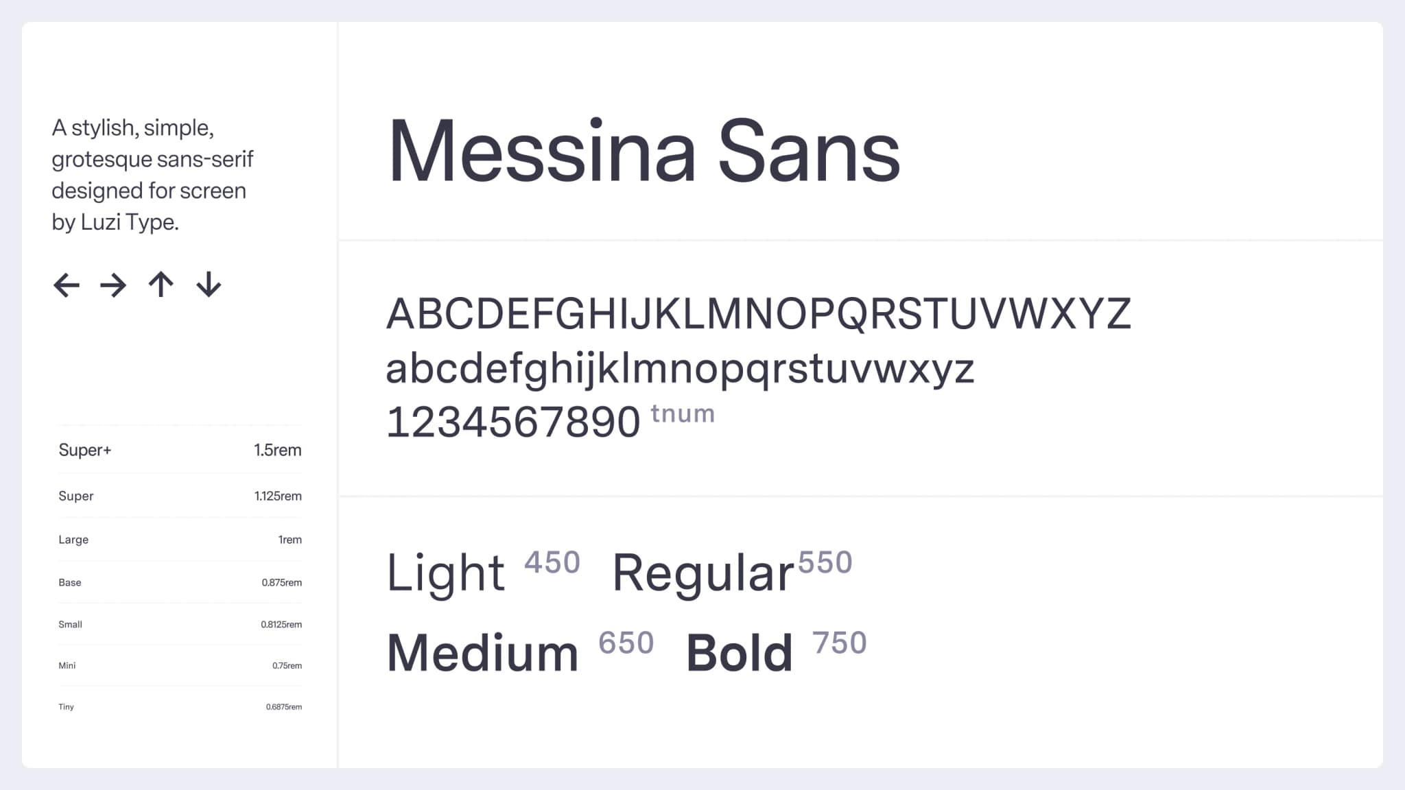 I worked with the Census brand designer, Matt Yow, to pick Messina to unify our brand and product under a single typeface.