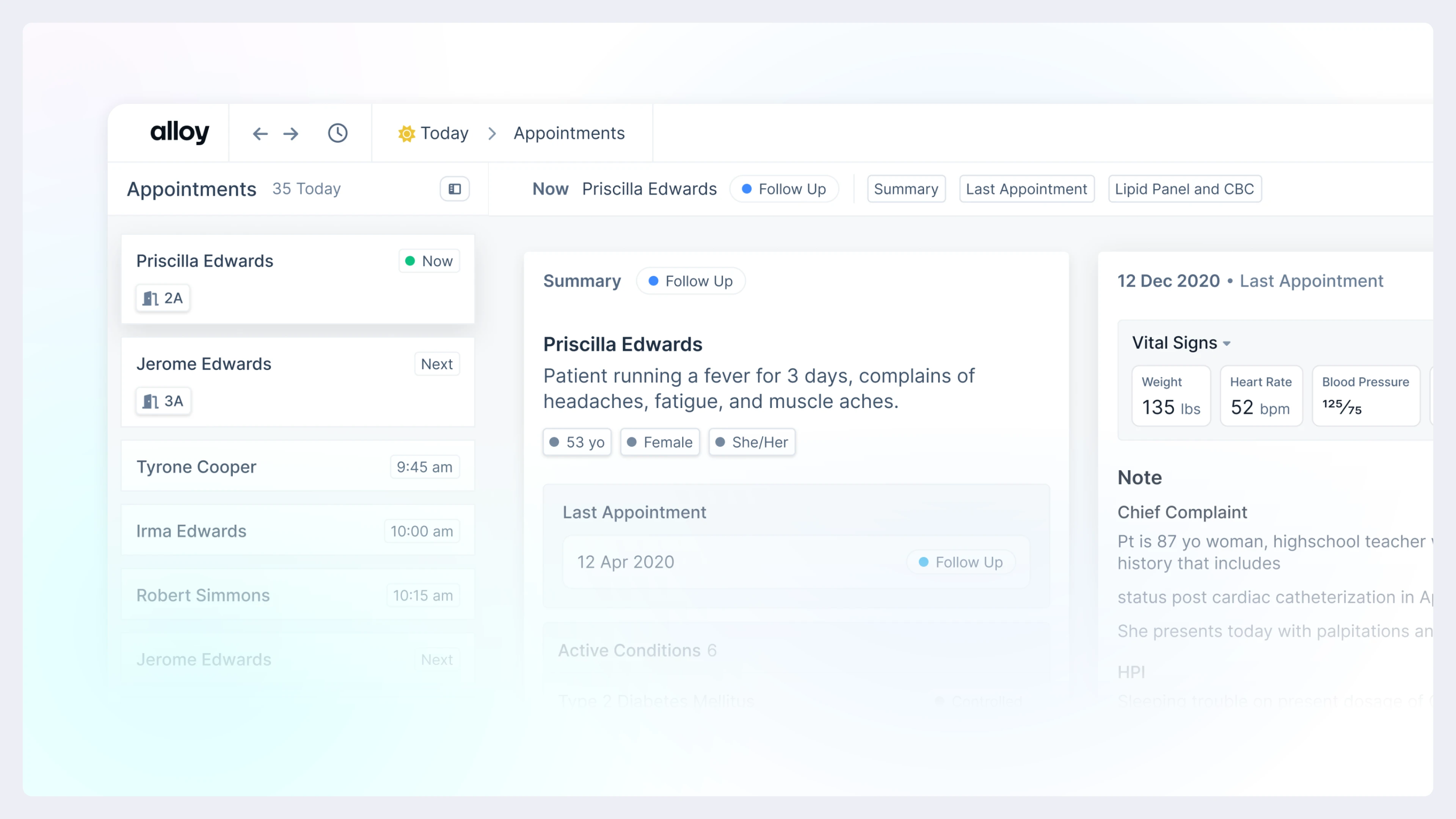 HealthcareOS Quick Actions